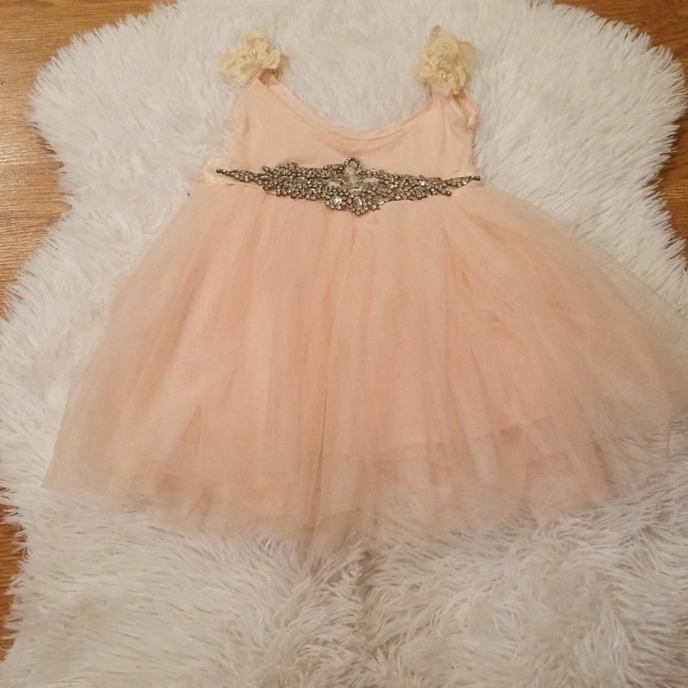 Lovely Pink Boutique dress 12M